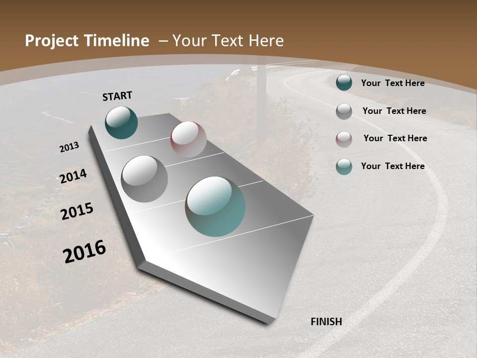 Land Long Countryside PowerPoint Template