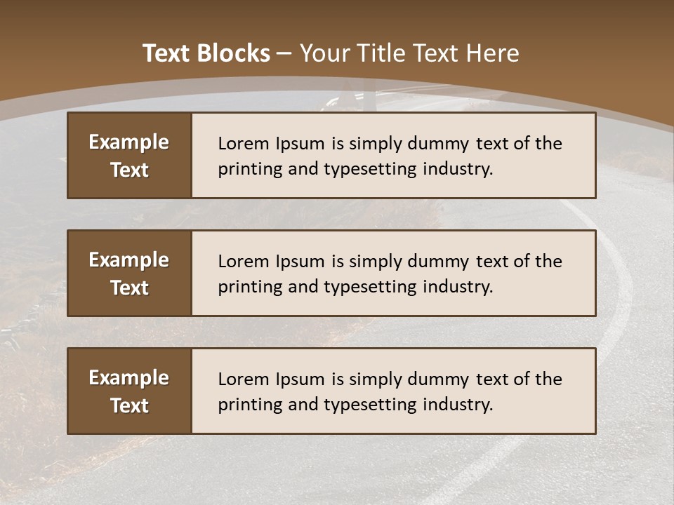 Land Long Countryside PowerPoint Template