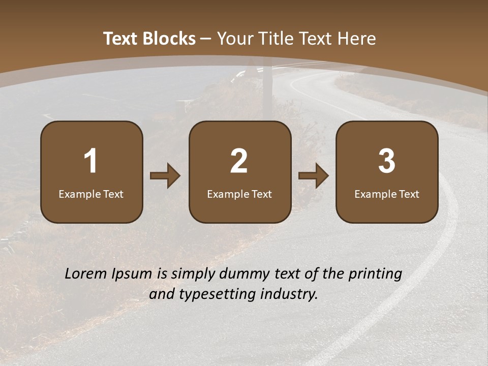 Land Long Countryside PowerPoint Template