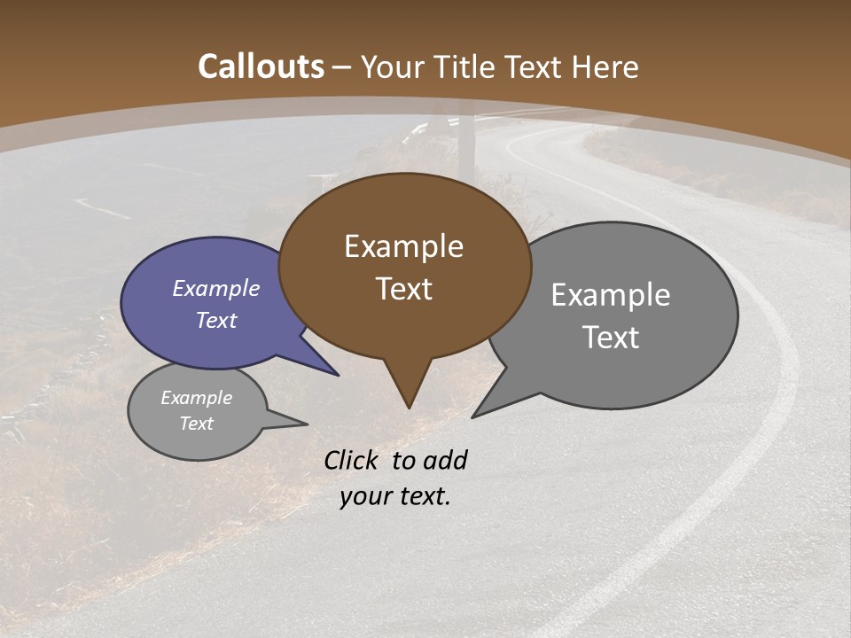 Land Long Countryside PowerPoint Template
