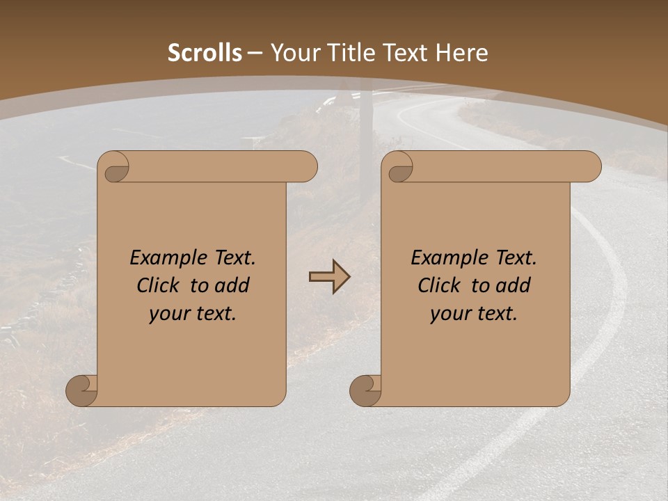 Land Long Countryside PowerPoint Template