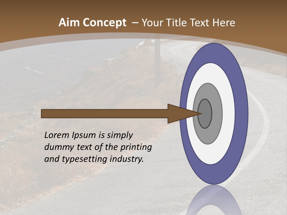 Land Long Countryside PowerPoint Template