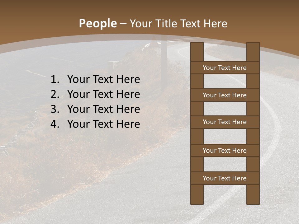 Land Long Countryside PowerPoint Template
