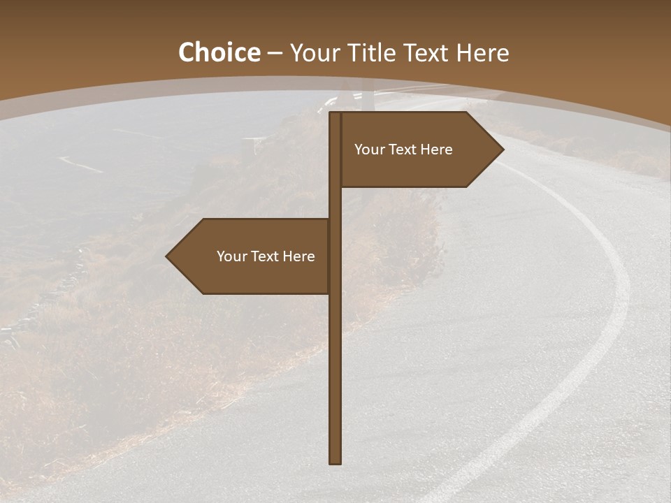 Land Long Countryside PowerPoint Template