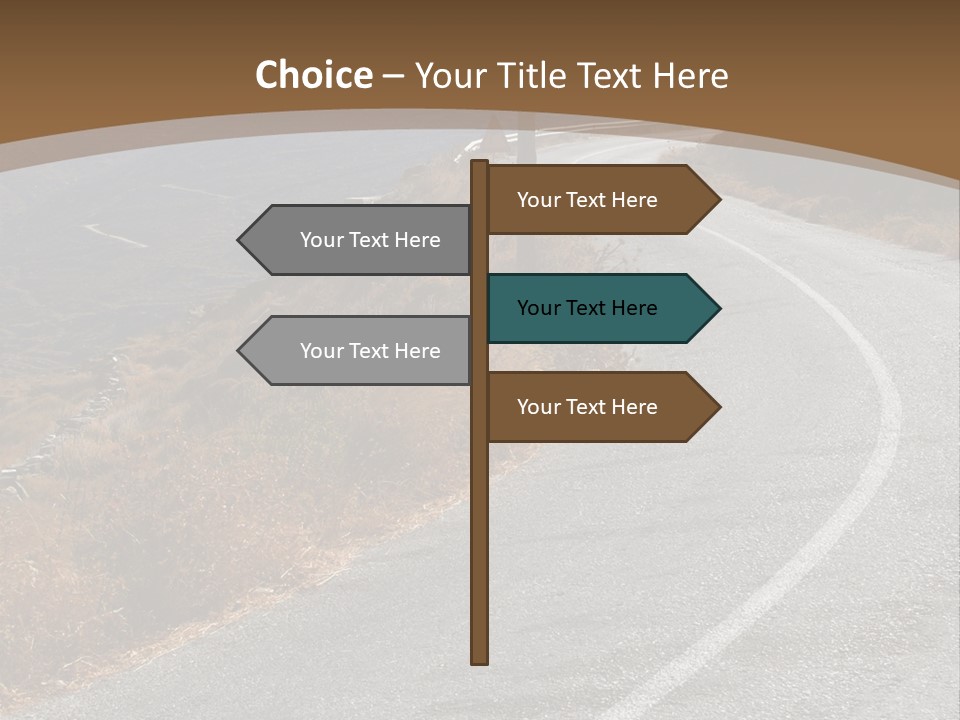 Land Long Countryside PowerPoint Template