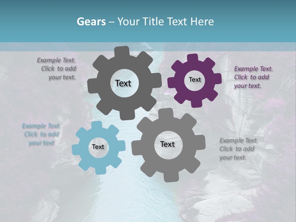 Forest View Wizard PowerPoint Template