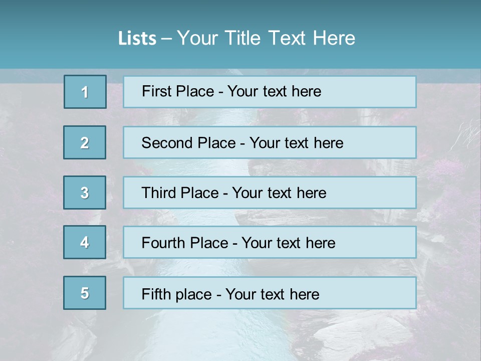 Forest View Wizard PowerPoint Template