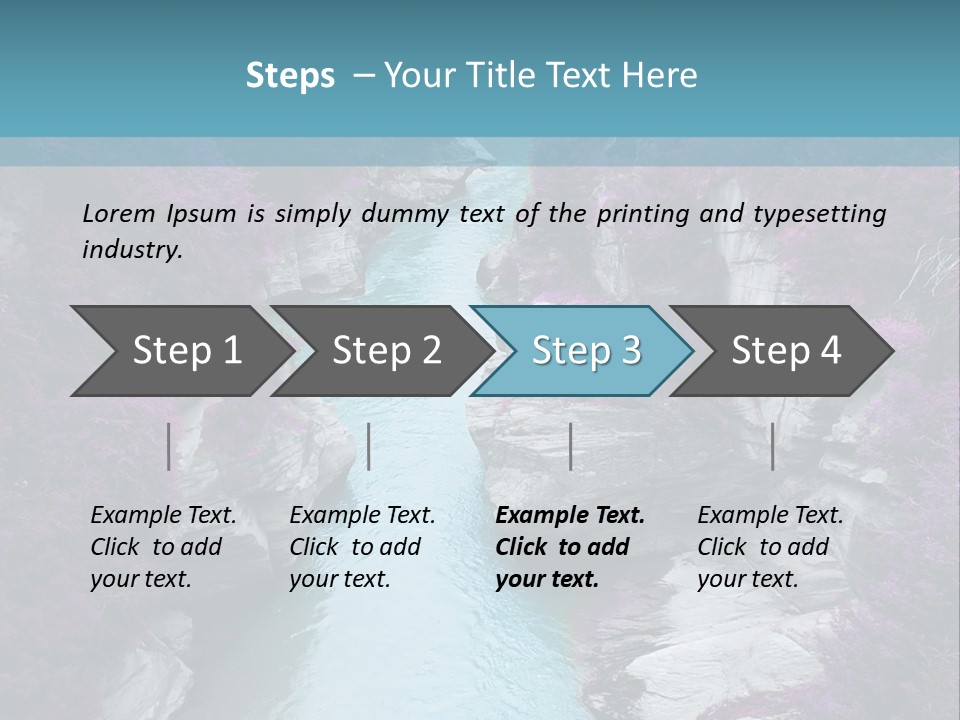 Forest View Wizard PowerPoint Template