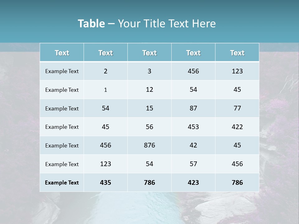 Forest View Wizard PowerPoint Template