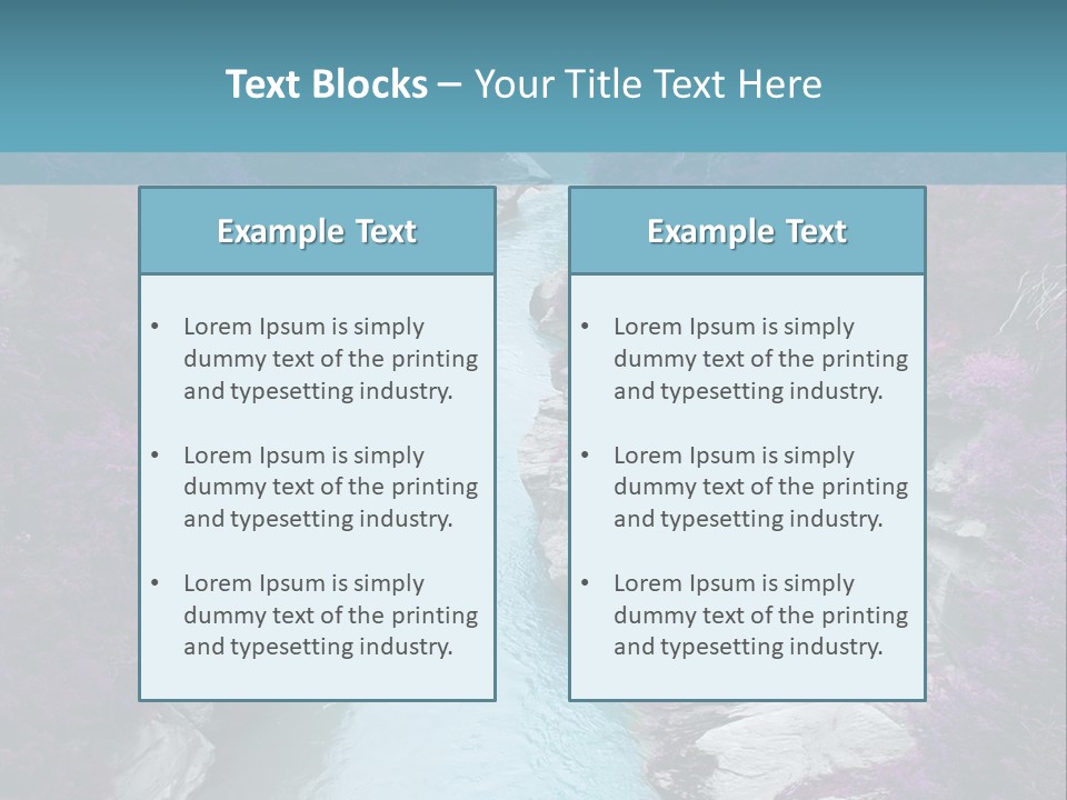 Forest View Wizard PowerPoint Template