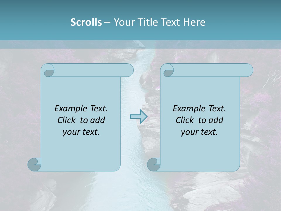 Forest View Wizard PowerPoint Template