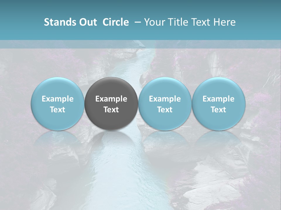 Forest View Wizard PowerPoint Template