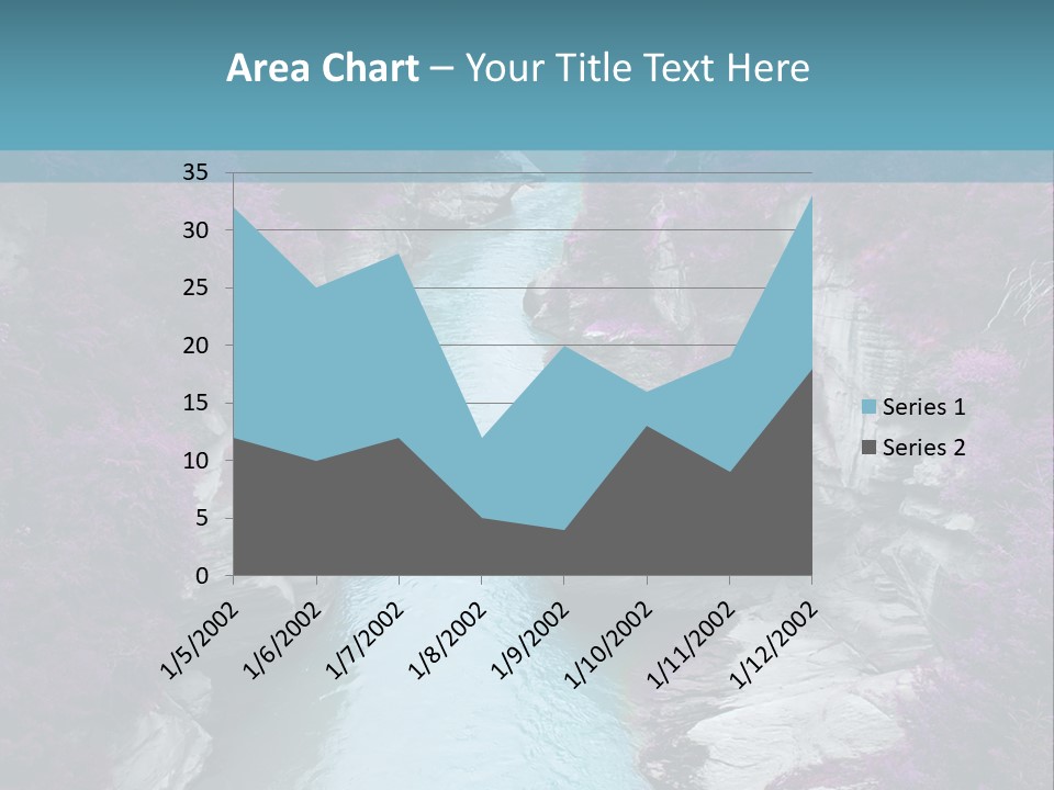 Forest View Wizard PowerPoint Template