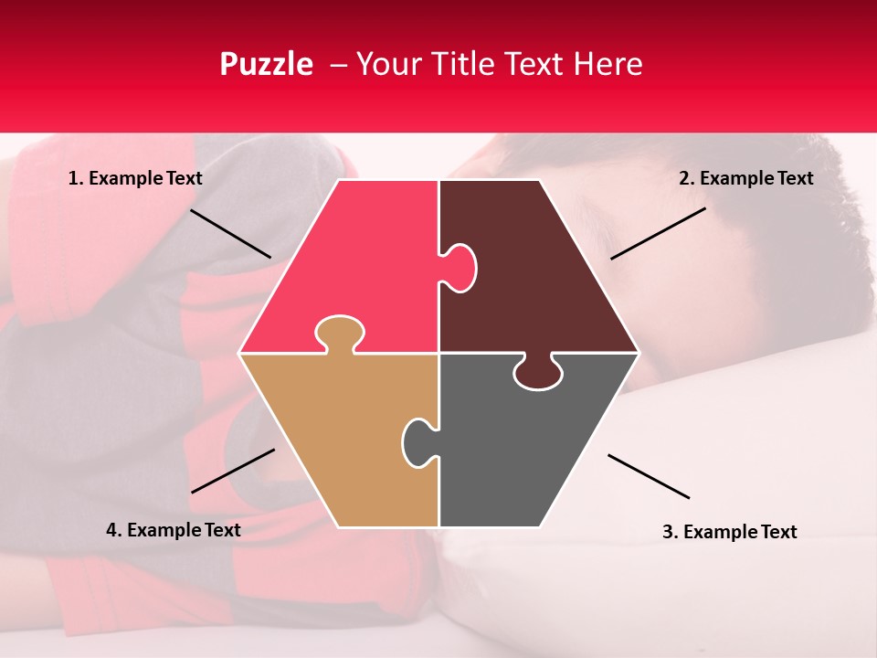 Hand One Childhood PowerPoint Template