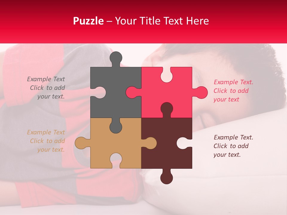 Hand One Childhood PowerPoint Template