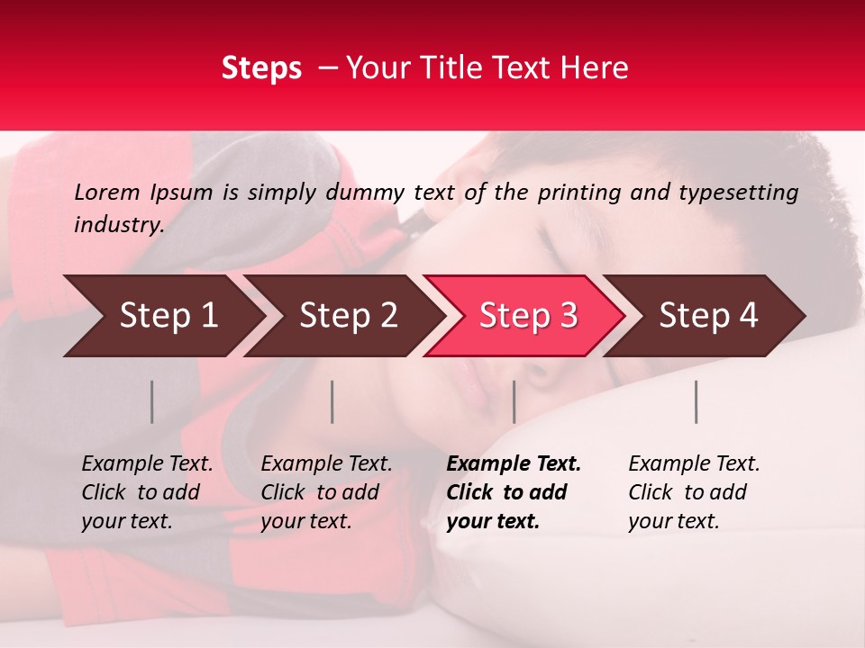 Hand One Childhood PowerPoint Template