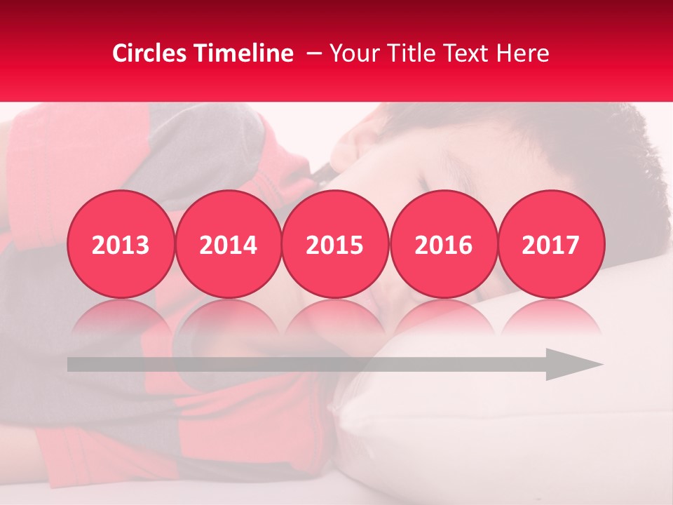 Hand One Childhood PowerPoint Template