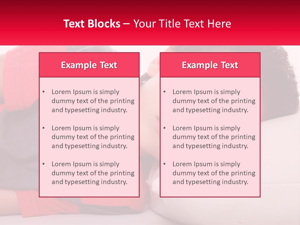 Hand One Childhood PowerPoint Template