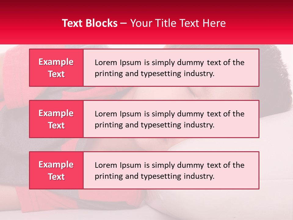 Hand One Childhood PowerPoint Template