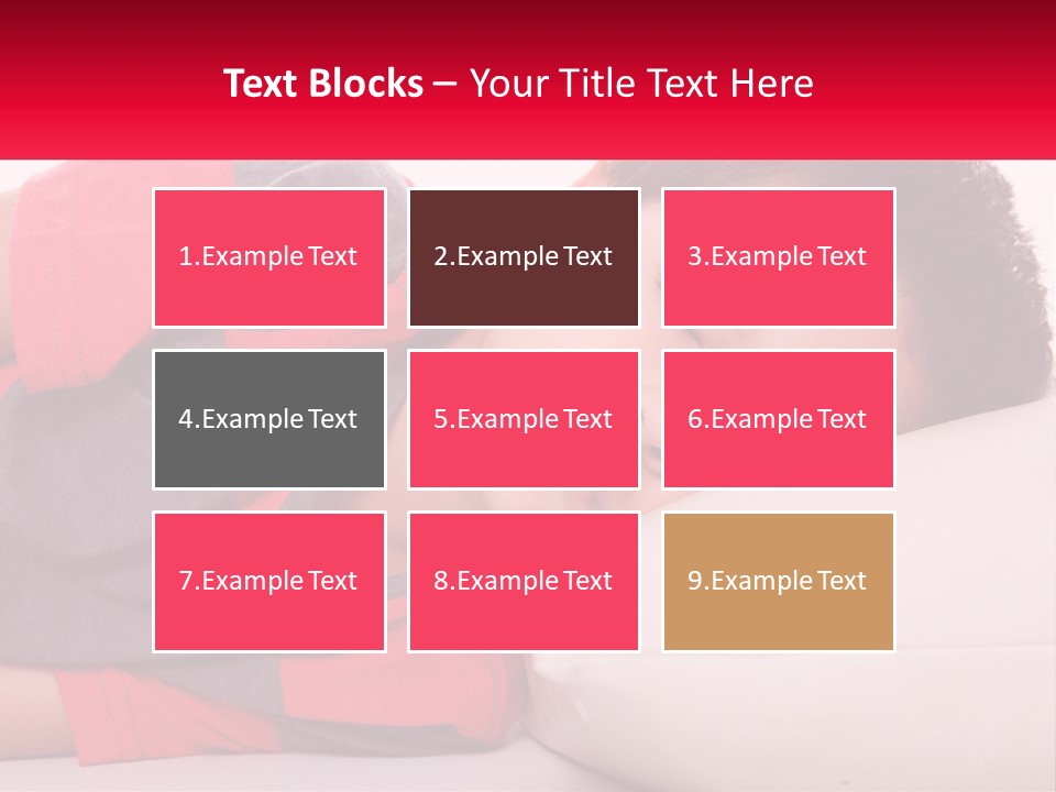 Hand One Childhood PowerPoint Template