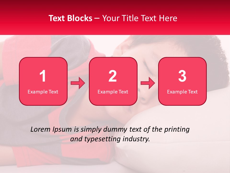 Hand One Childhood PowerPoint Template