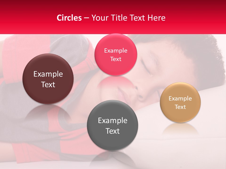 Hand One Childhood PowerPoint Template