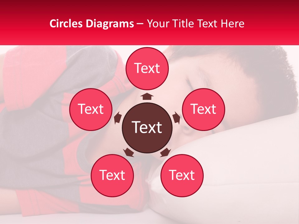 Hand One Childhood PowerPoint Template