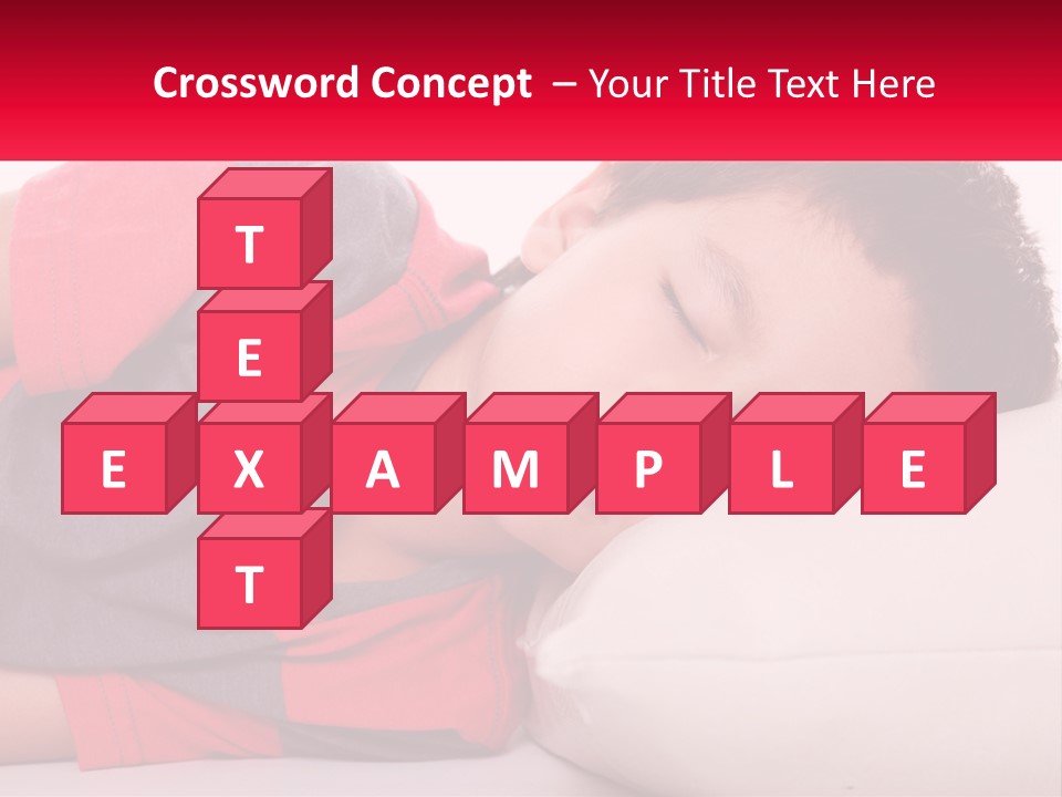 Hand One Childhood PowerPoint Template