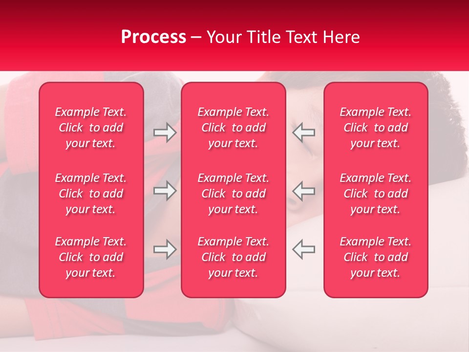 Hand One Childhood PowerPoint Template
