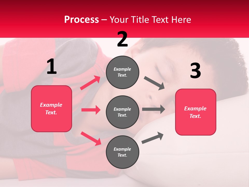 Hand One Childhood PowerPoint Template