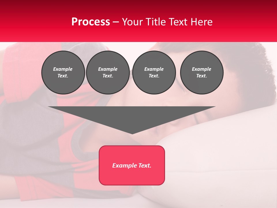 Hand One Childhood PowerPoint Template