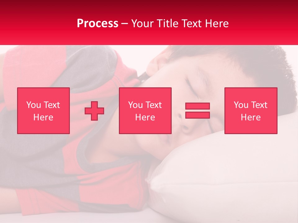 Hand One Childhood PowerPoint Template