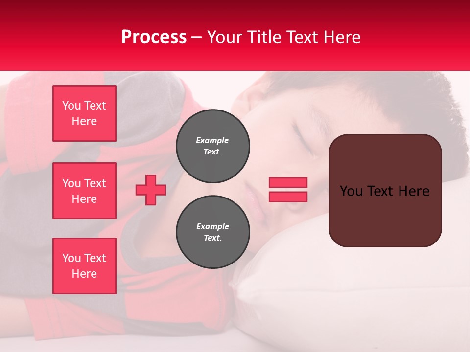 Hand One Childhood PowerPoint Template