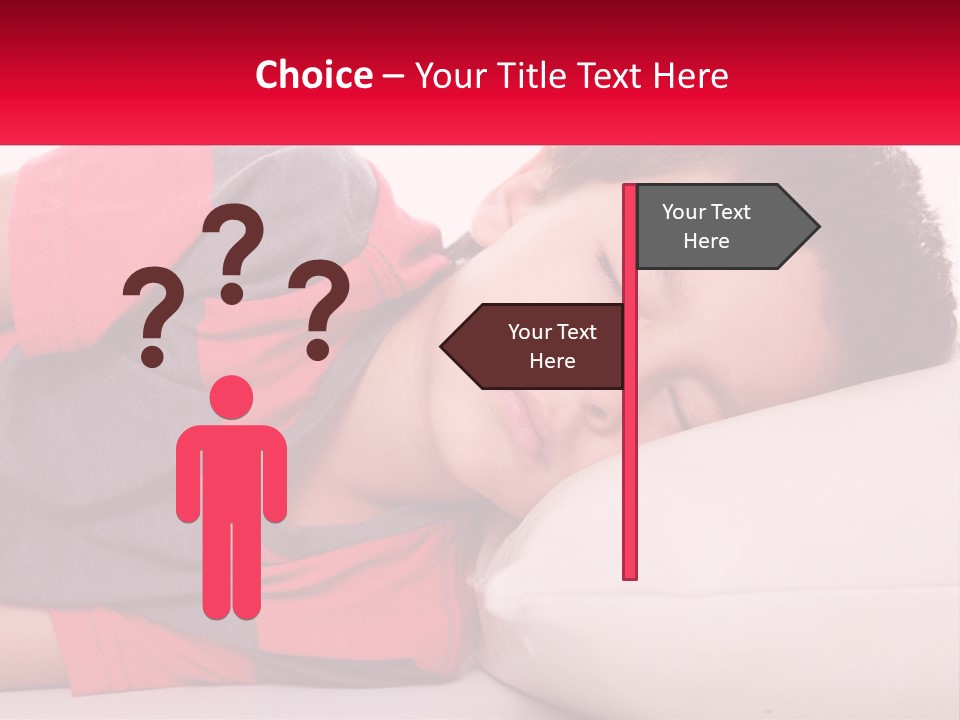 Hand One Childhood PowerPoint Template