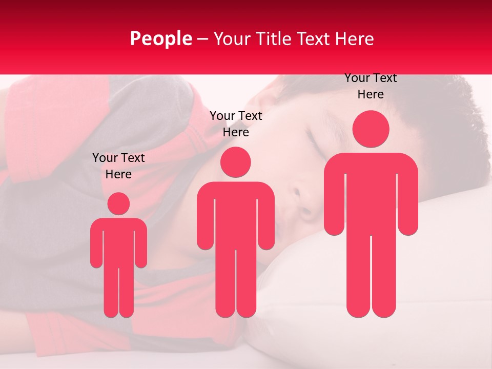 Hand One Childhood PowerPoint Template