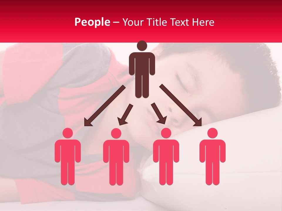 Hand One Childhood PowerPoint Template