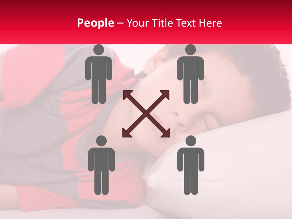 Hand One Childhood PowerPoint Template