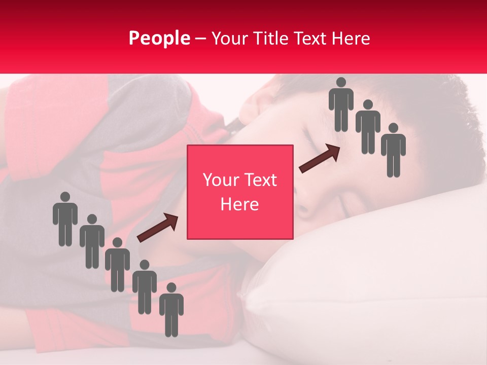 Hand One Childhood PowerPoint Template