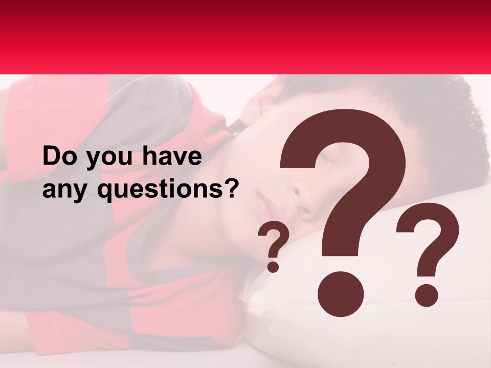 Hand One Childhood PowerPoint Template