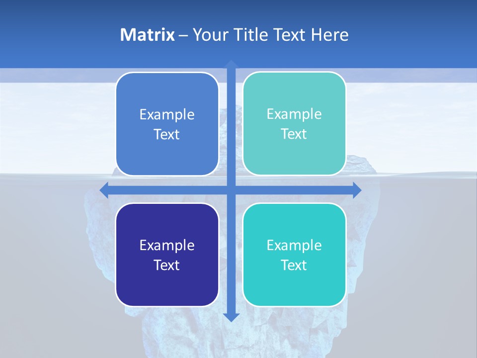 Analysis Arctic At The Edge Of PowerPoint Template