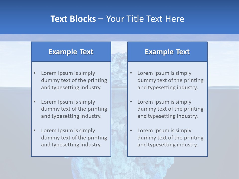 Analysis Arctic At The Edge Of PowerPoint Template