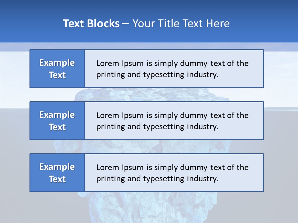 Analysis Arctic At The Edge Of PowerPoint Template