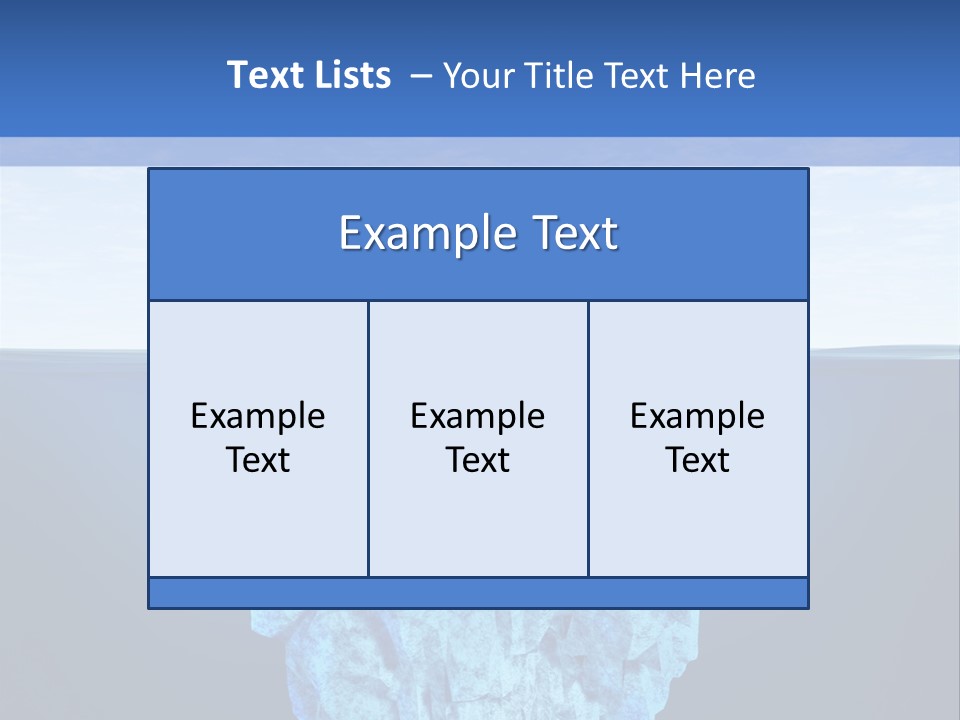Analysis Arctic At The Edge Of PowerPoint Template