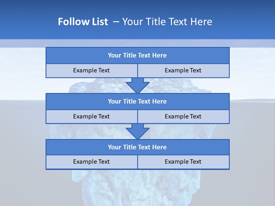 Analysis Arctic At The Edge Of PowerPoint Template