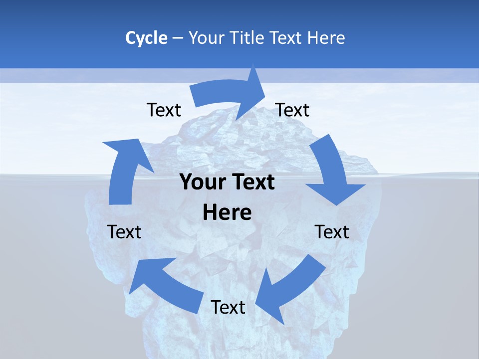 Analysis Arctic At The Edge Of PowerPoint Template