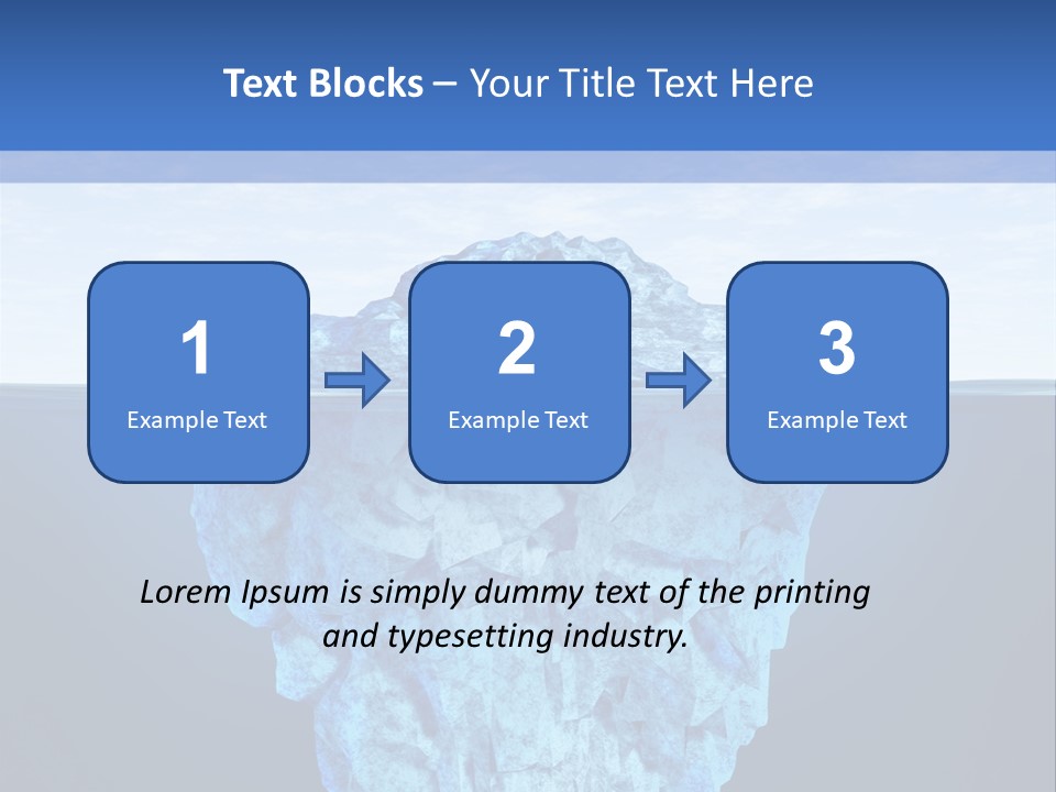 Analysis Arctic At The Edge Of PowerPoint Template