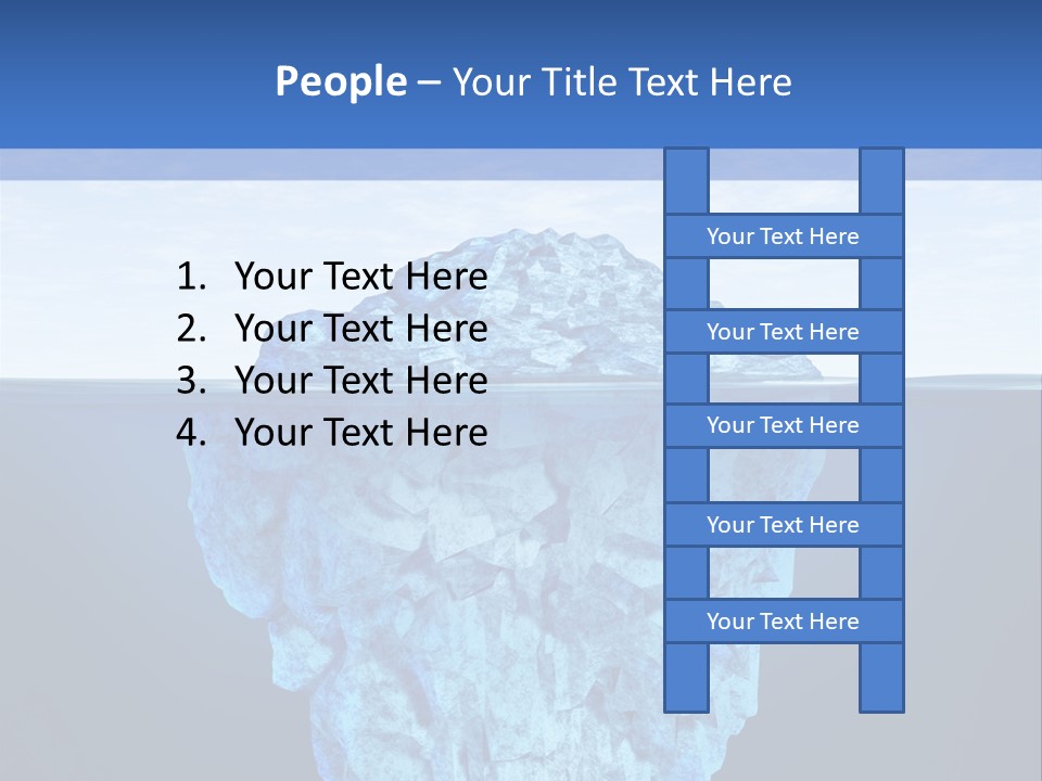 Analysis Arctic At The Edge Of PowerPoint Template