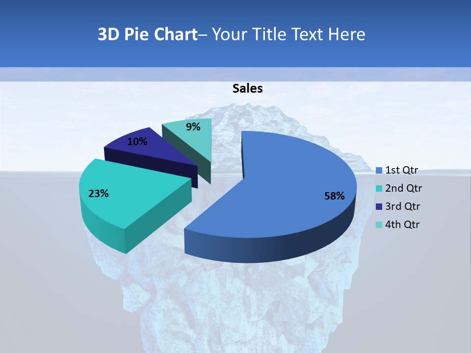 Analysis Arctic At The Edge Of PowerPoint Template