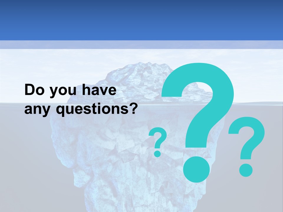 Analysis Arctic At The Edge Of PowerPoint Template