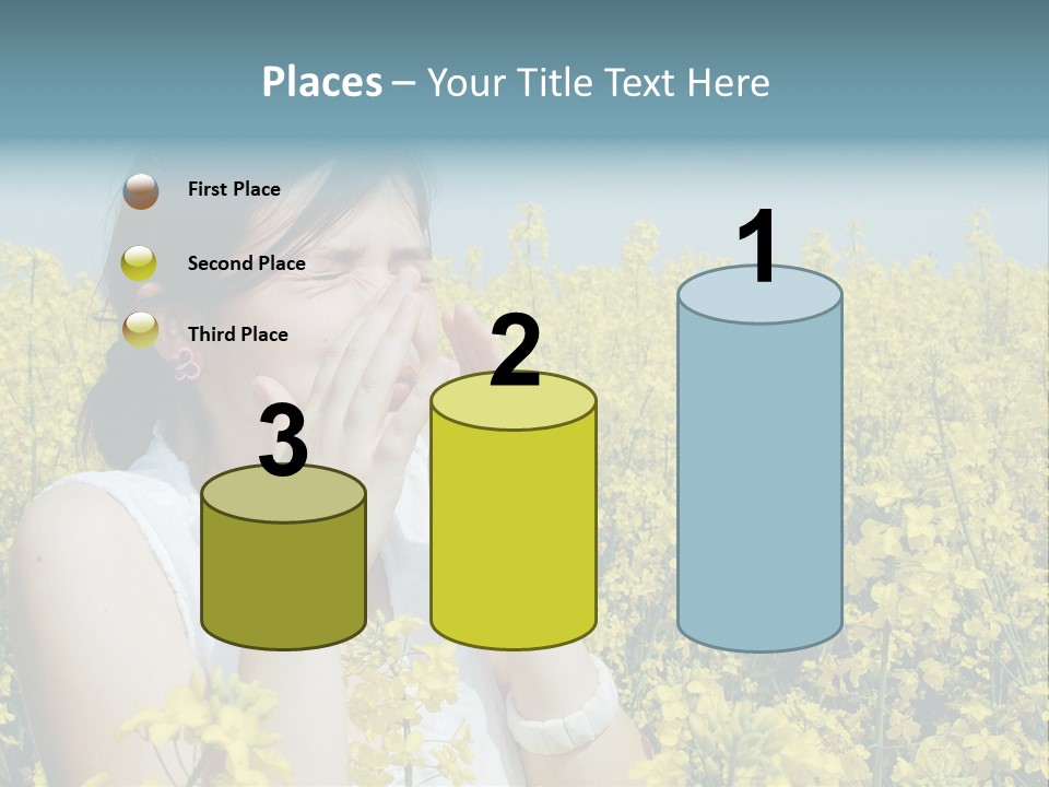 Beauty Single Sunlight PowerPoint Template